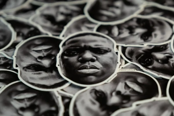 A Pencilking sticker of Biggie Smalls/the notorious BIG