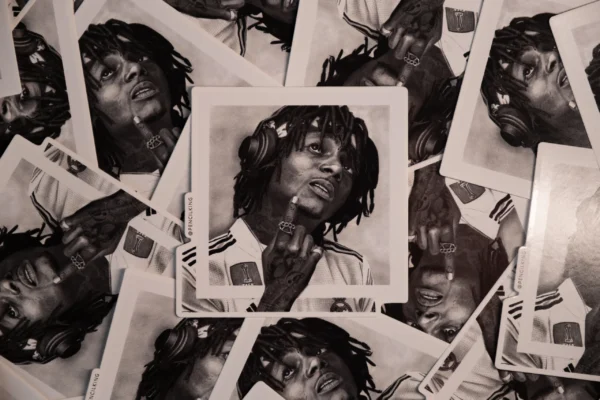 A Pencilking sticker of J.I.D